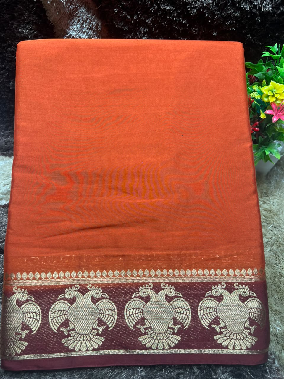 Artificial / Mix Crape Sarees
