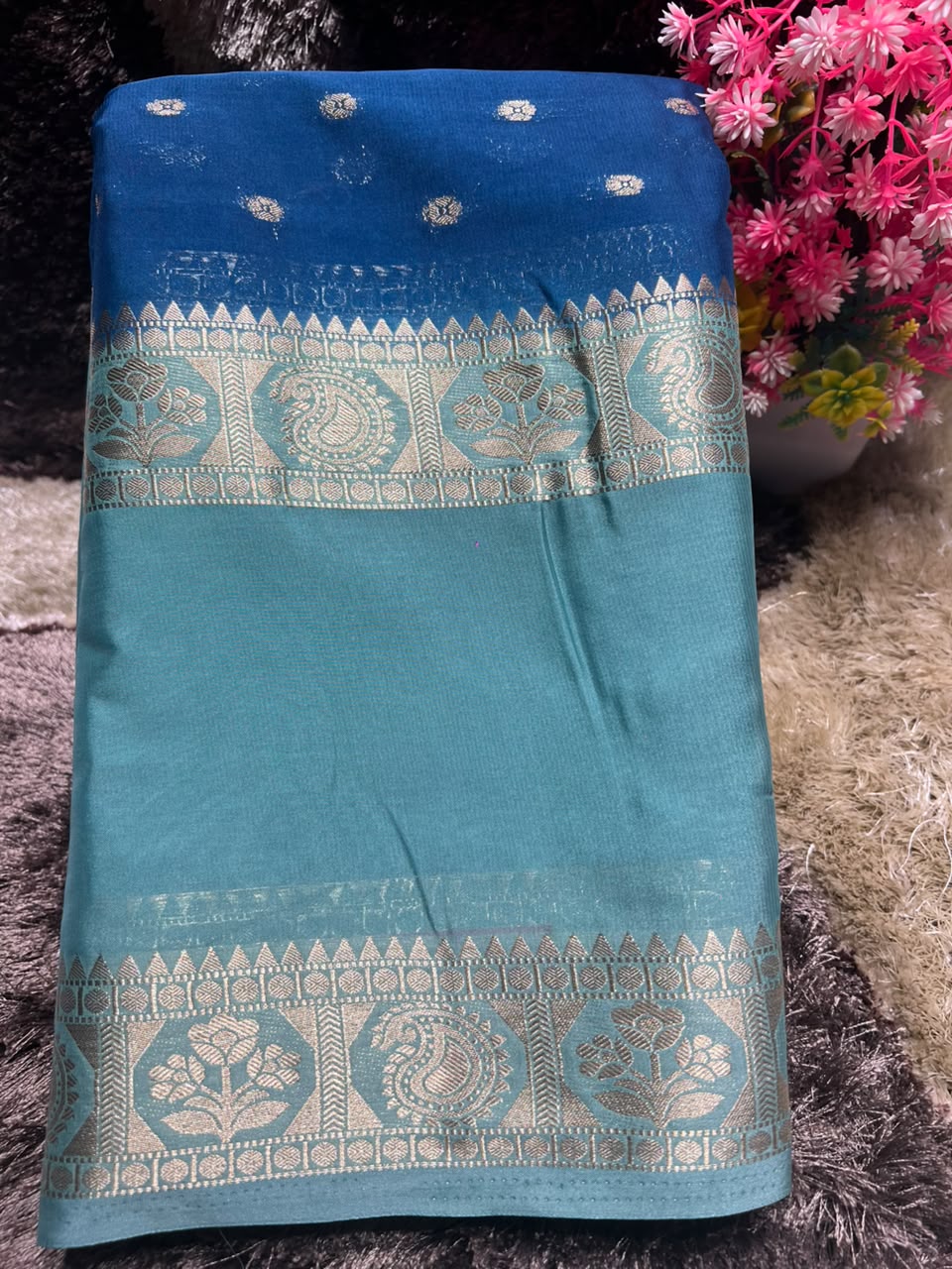 Artificial / Mix Crape Sarees