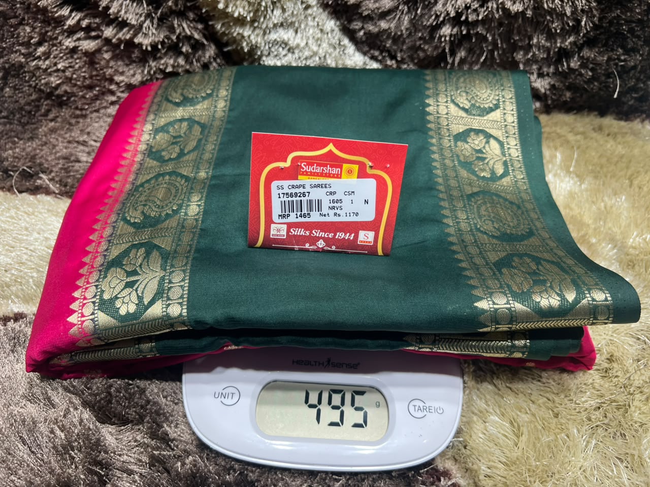 Artificial / Mix Crape Sarees