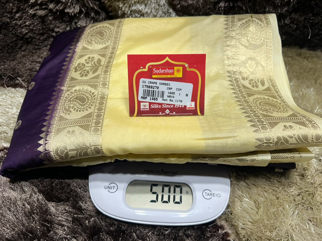 Artificial / Mix Crape Sarees