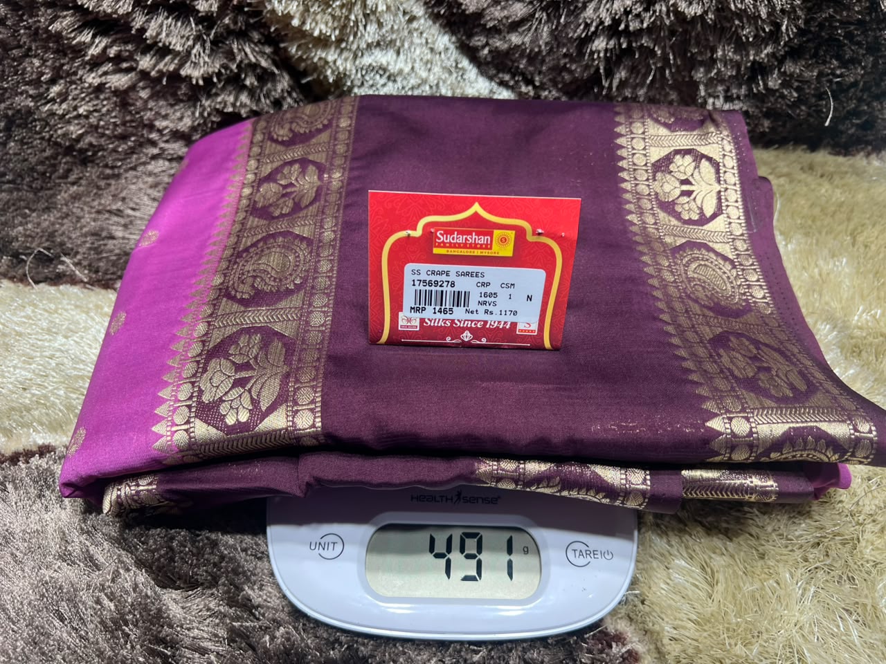 Artificial / Mix Crape Sarees