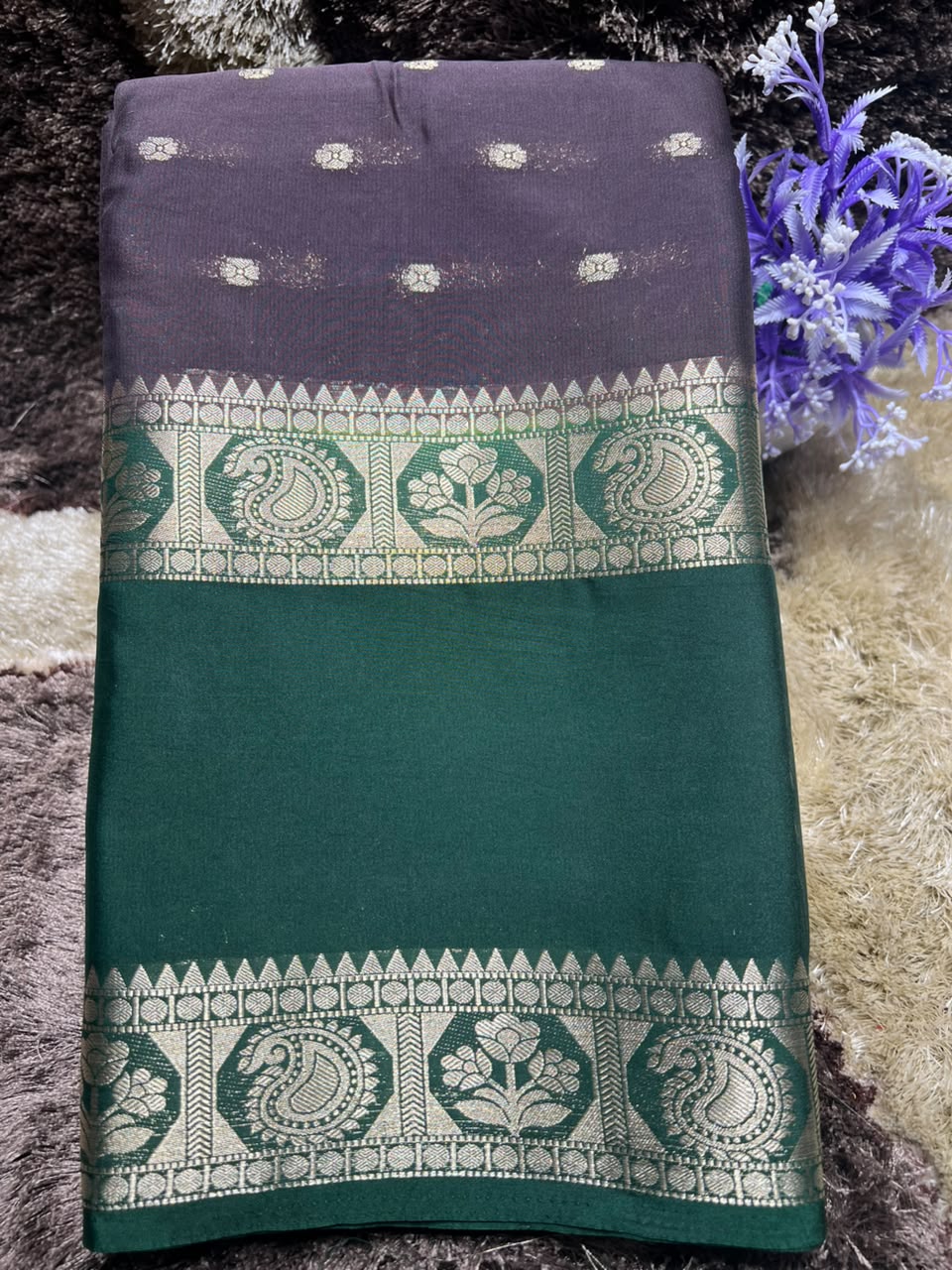 Artificial / Mix Crape Sarees