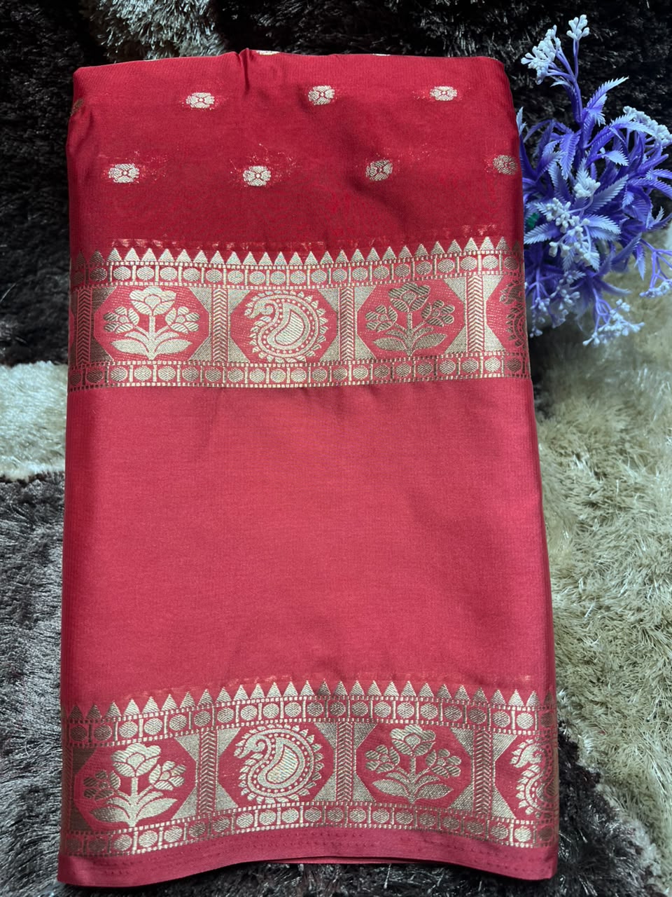 Artificial / Mix Crape Sarees