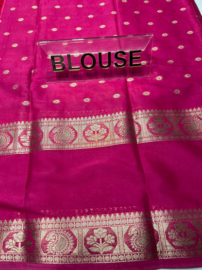 Artificial / Mix Crape Sarees