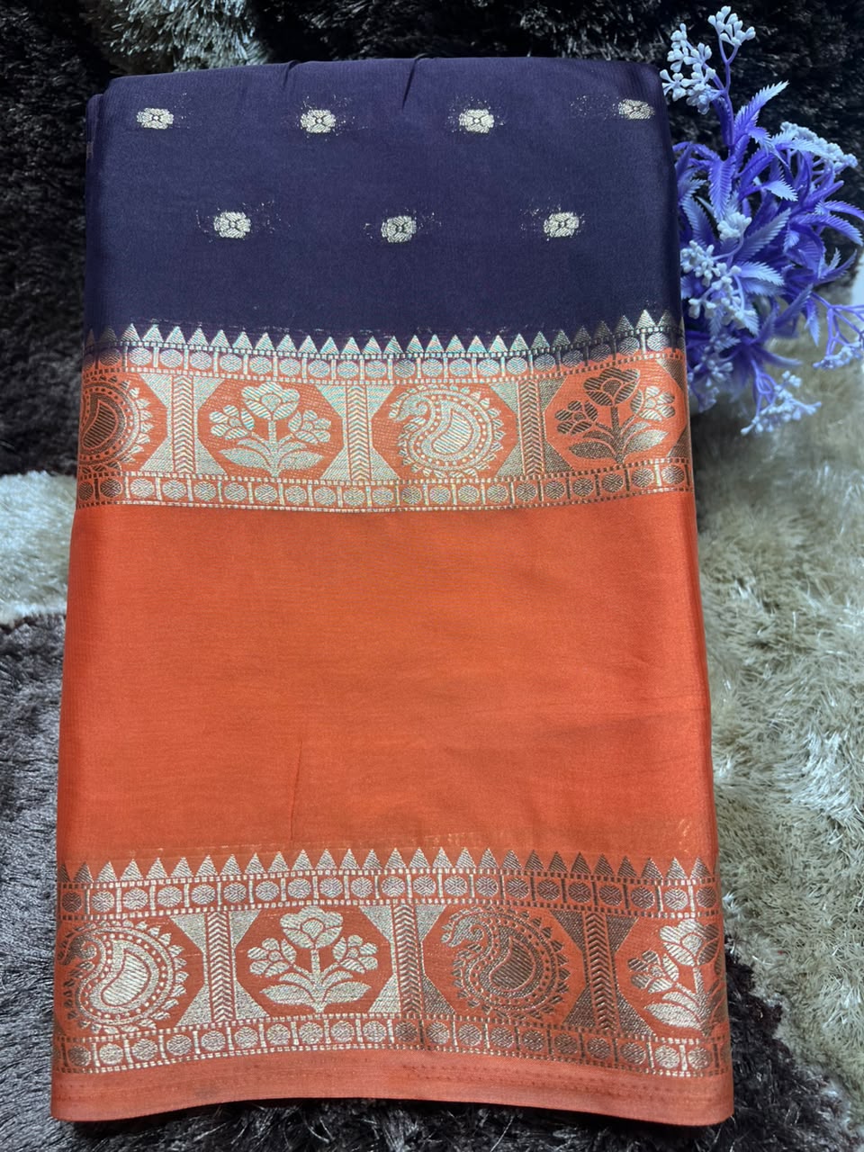 Artificial / Mix Crape Sarees