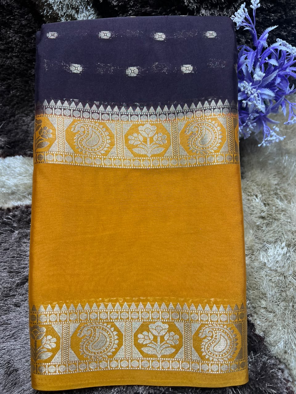 Artificial / Mix Crape Sarees