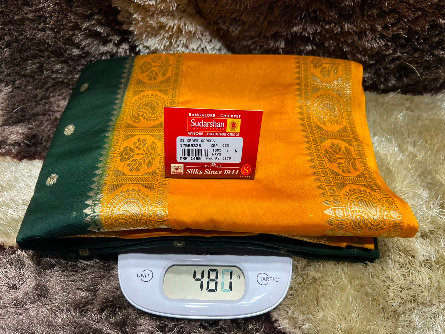 Artificial / Mix Crape Sarees