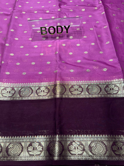 Artificial / Mix Crape Sarees