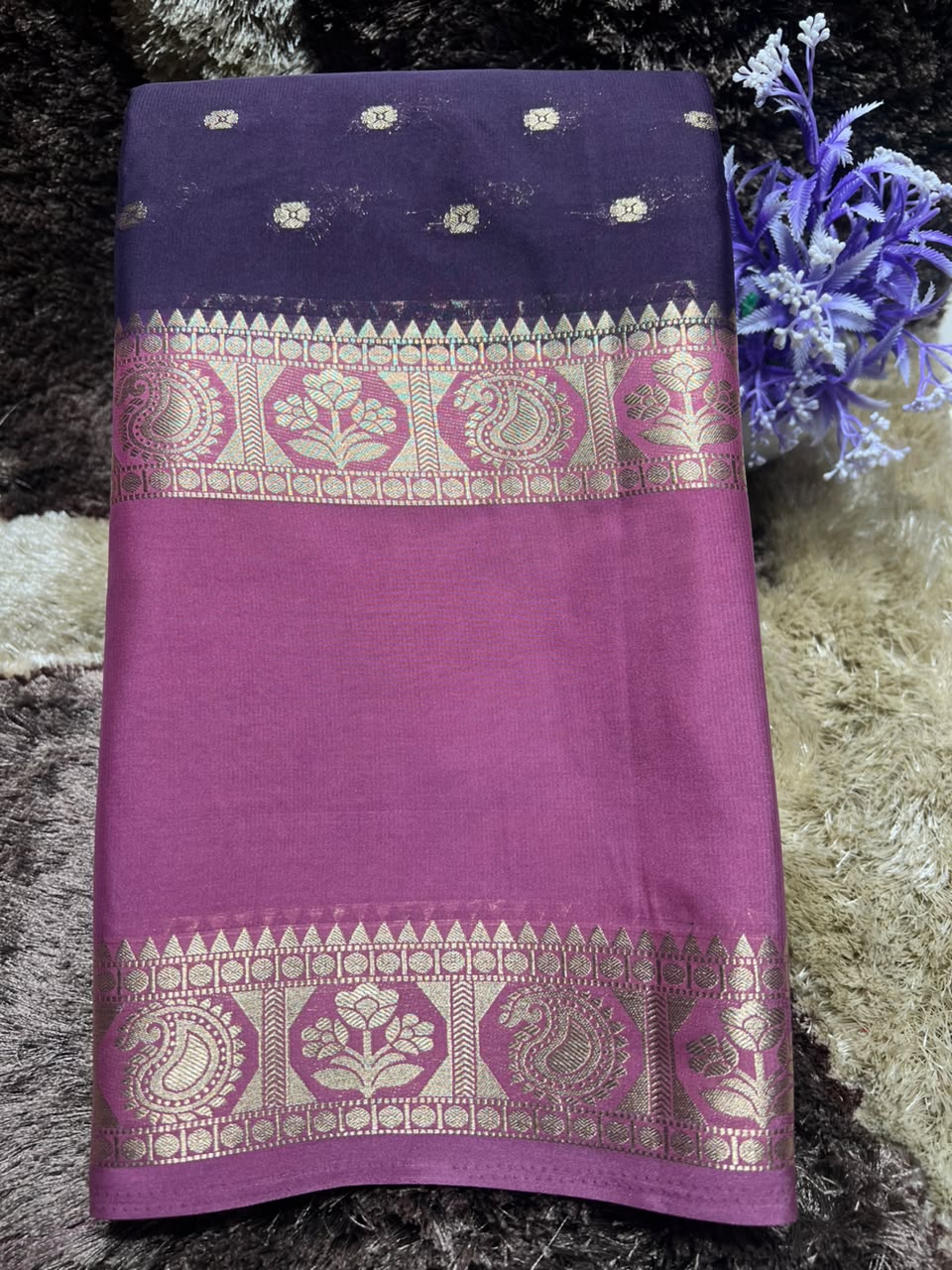 Artificial / Mix Crape Sarees