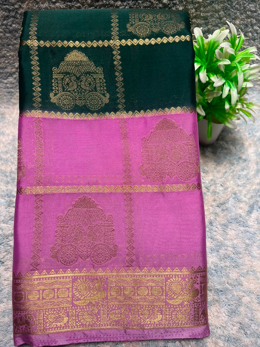 Artificial / Mix Crape Sarees