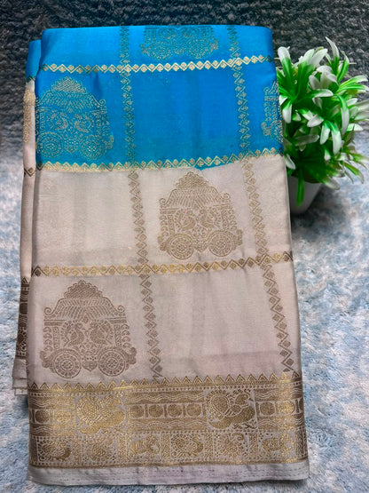 Artificial / Mix Crape Sarees