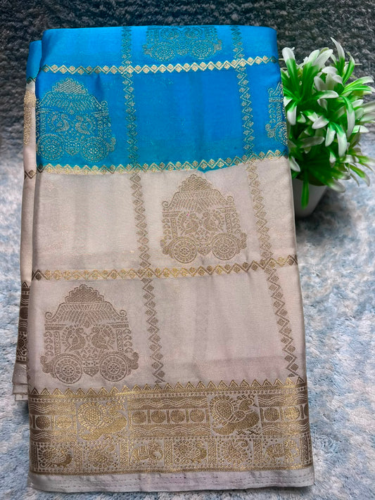 Artificial / Mix Crape Sarees
