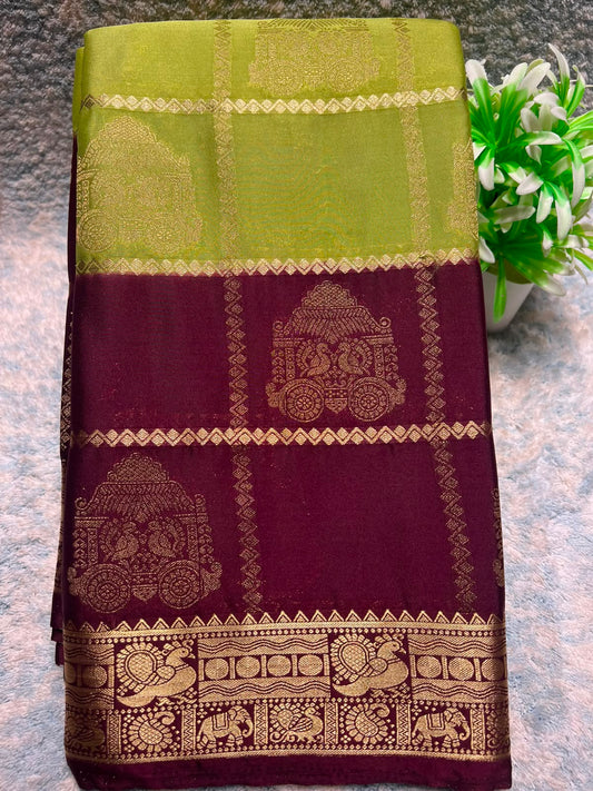 Artificial / Mix Crape Sarees