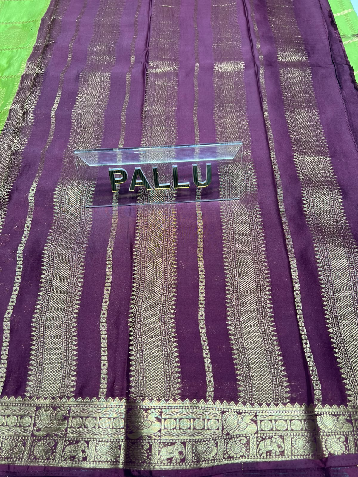 Artificial / Mix Crape Sarees
