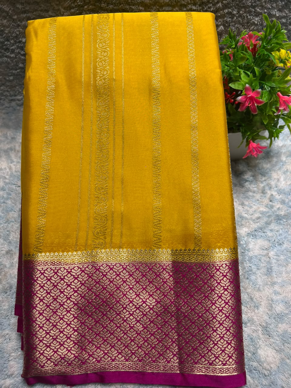 Artificial / Mix Crape Sarees
