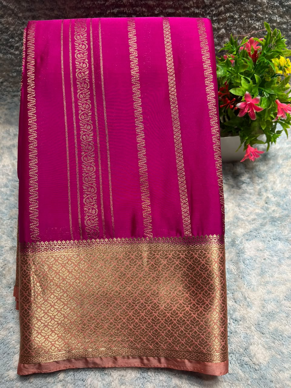Artificial / Mix Crape Sarees