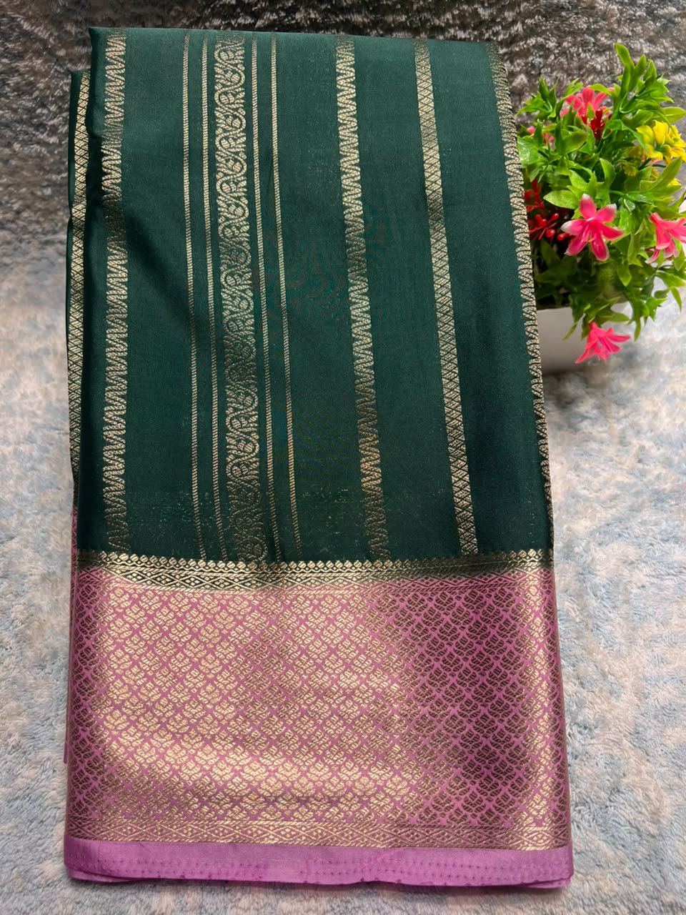 Artificial / Mix Crape Sarees