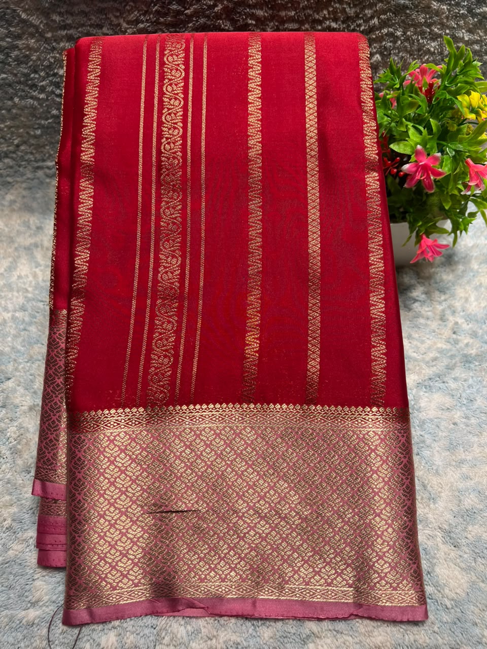 Artificial / Mix Crape Sarees