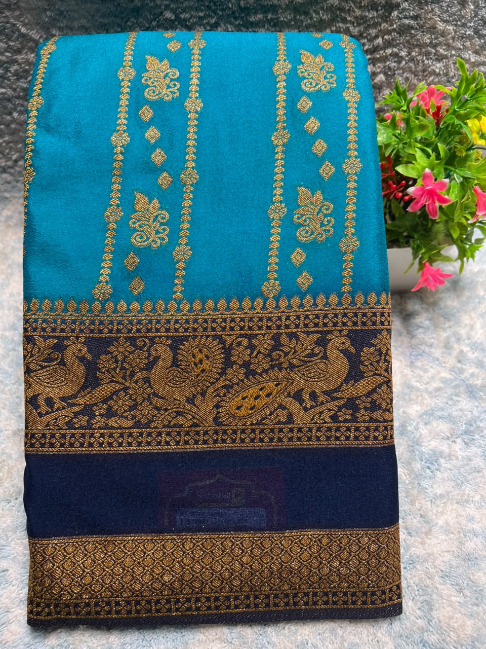 Artificial / Mix Crape Sarees