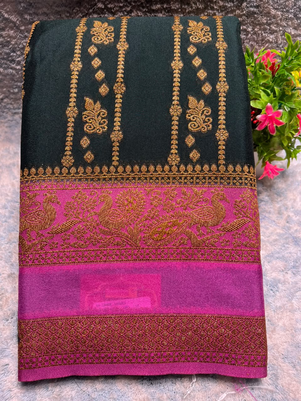 Artificial / Mix Crape Sarees