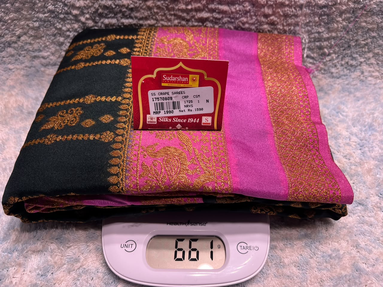 Artificial / Mix Crape Sarees