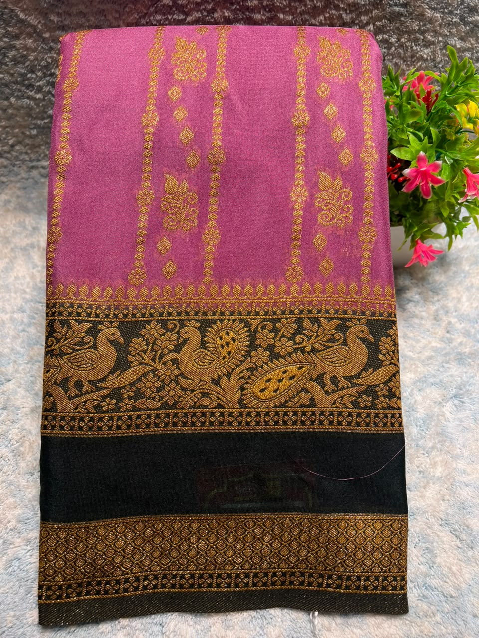 Artificial / Mix Crape Sarees