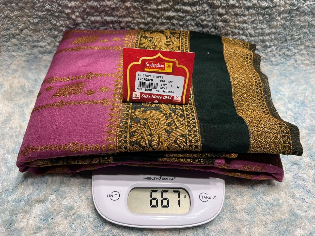 Artificial / Mix Crape Sarees
