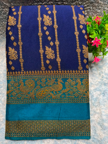 Artificial / Mix Crape Sarees