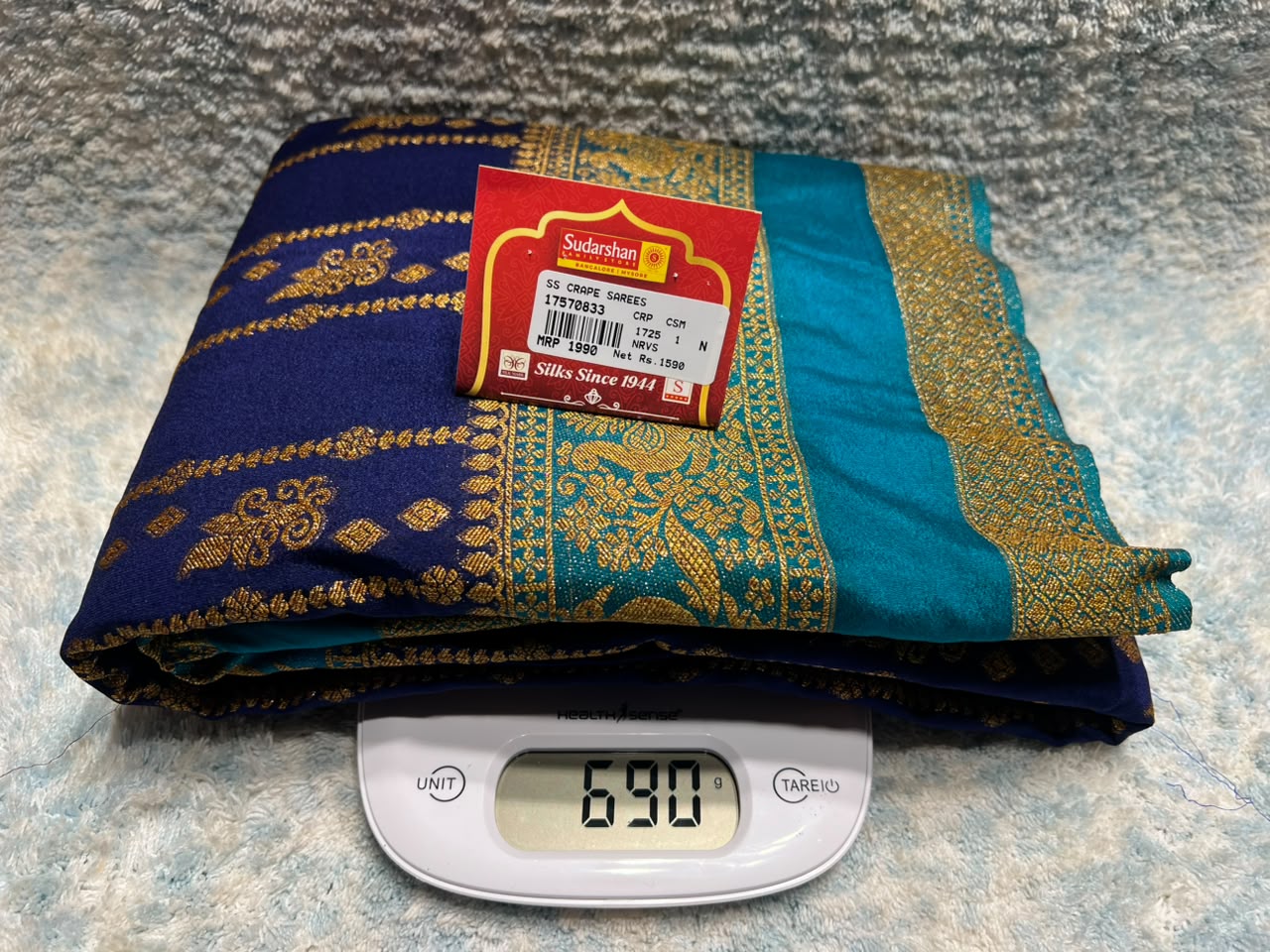 Artificial / Mix Crape Sarees
