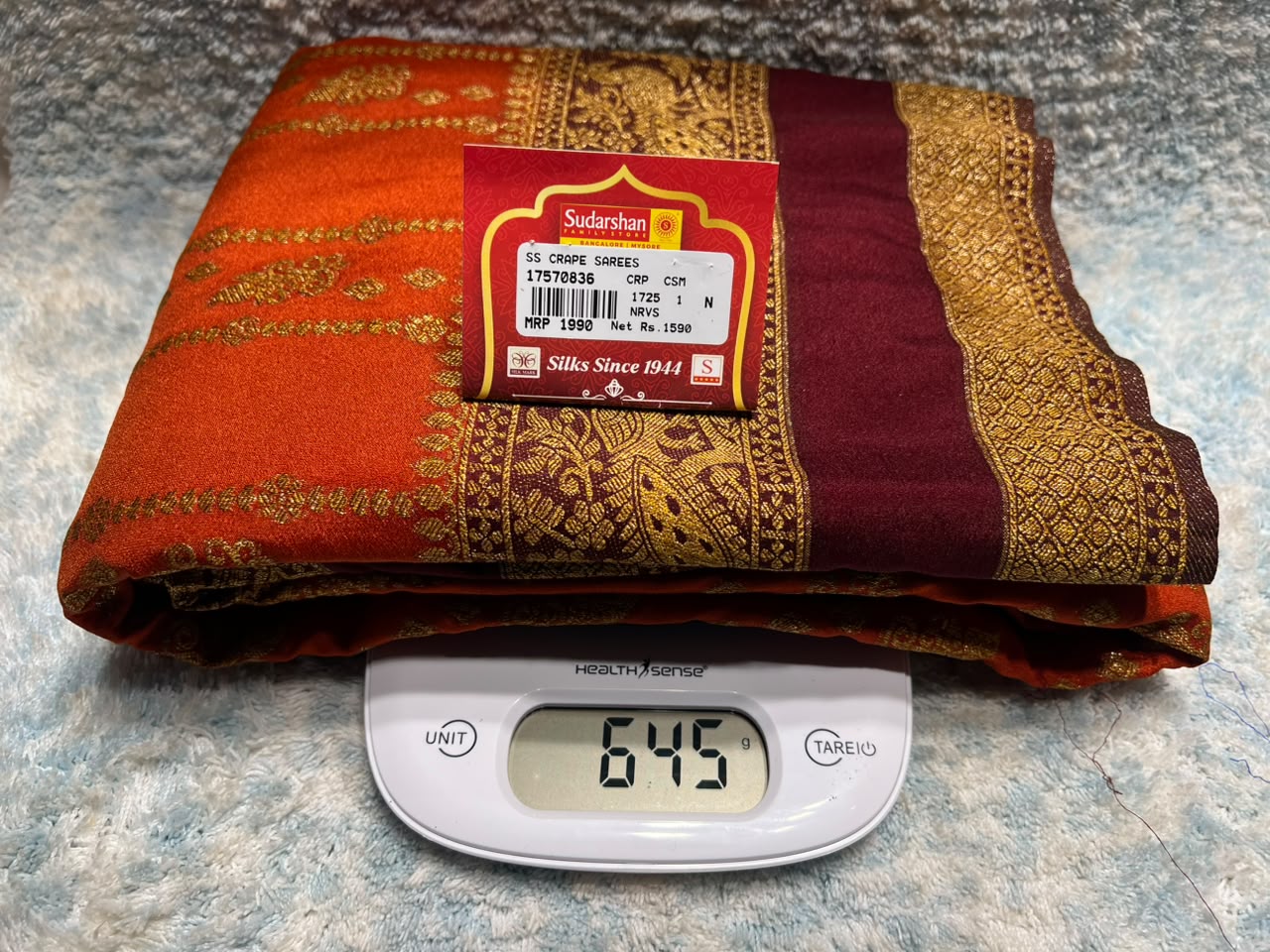 Artificial / Mix Crape Sarees