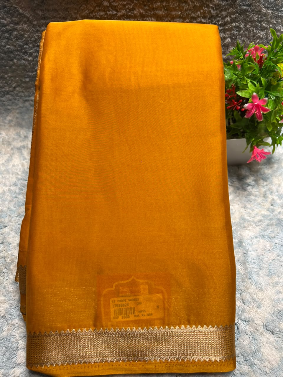 Artificial / Mix Crape Sarees