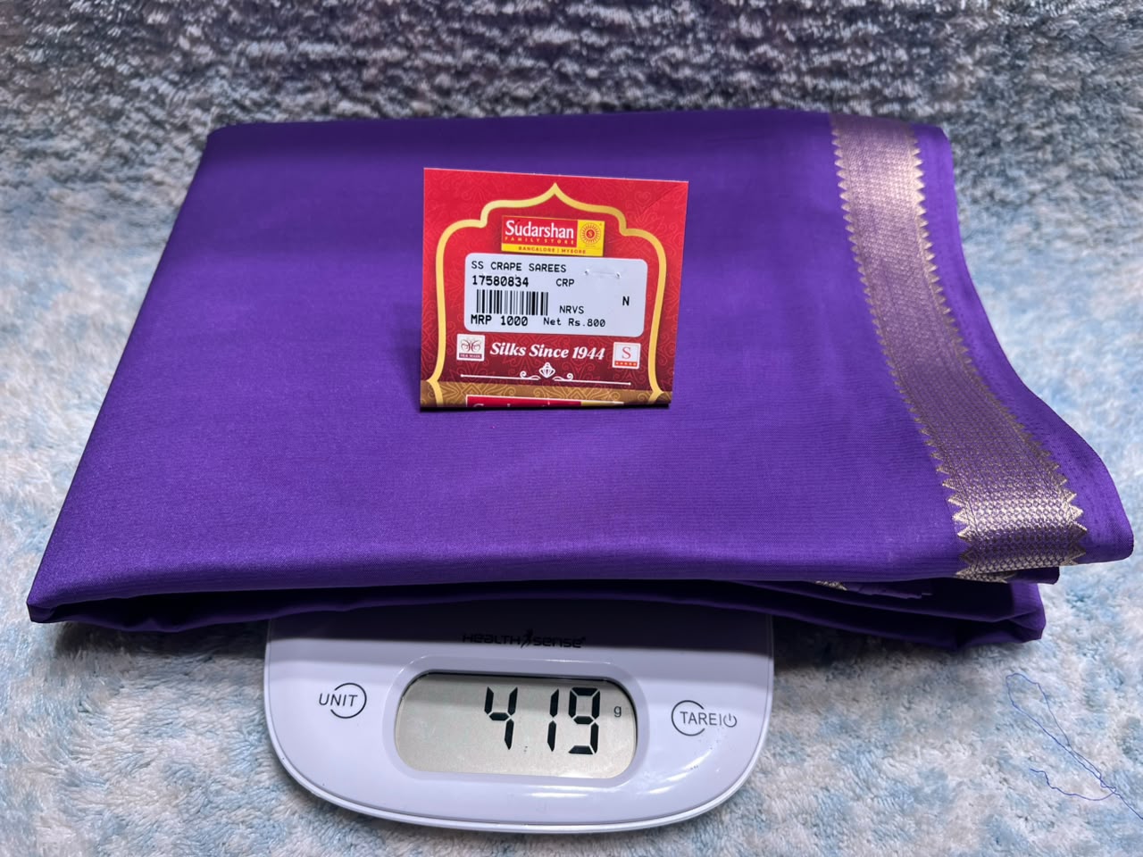 Artificial / Mix Crape Sarees