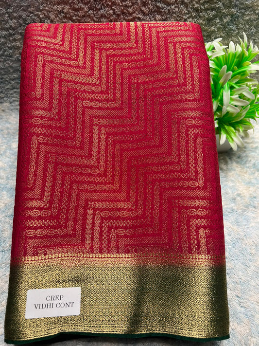 Artificial / Mix Crape Sarees