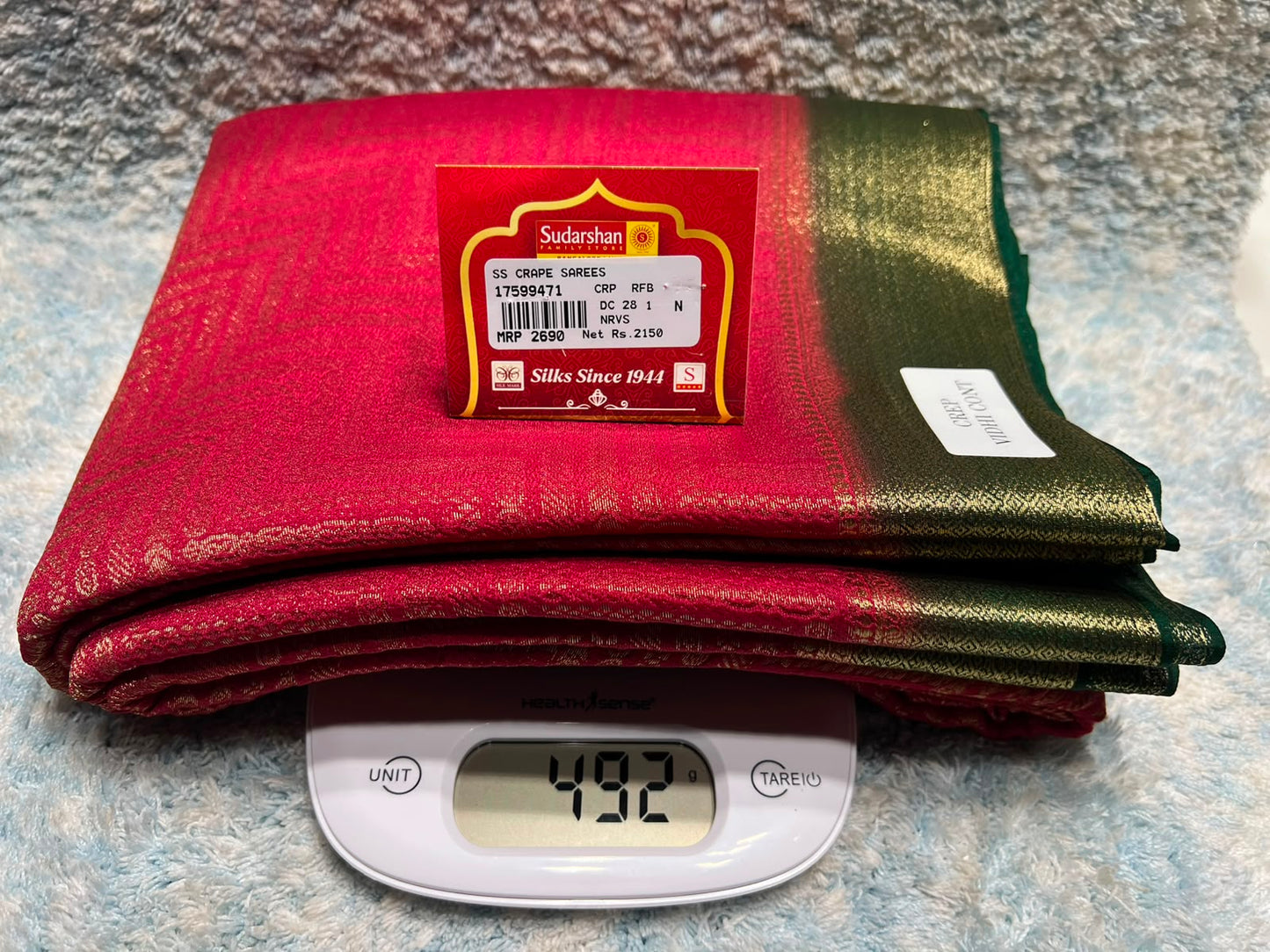 Artificial / Mix Crape Sarees
