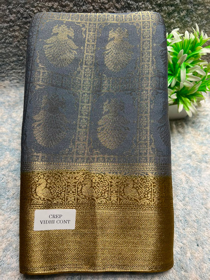Artificial / Mix Crape Sarees