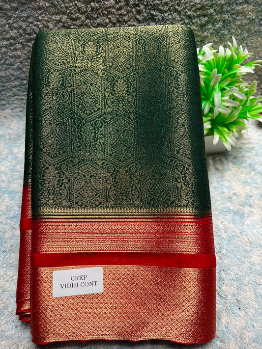 Artificial / Mix Crape Sarees
