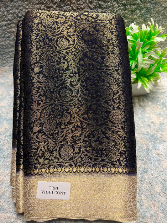 Artificial / Mix Crape Sarees