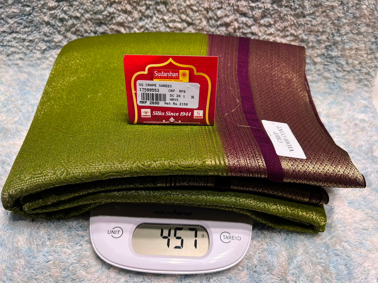 Artificial / Mix Crape Sarees