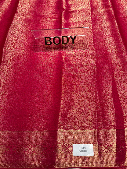 Artificial / Mix Crape Sarees