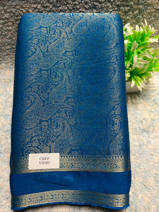 Artificial / Mix Crape Sarees