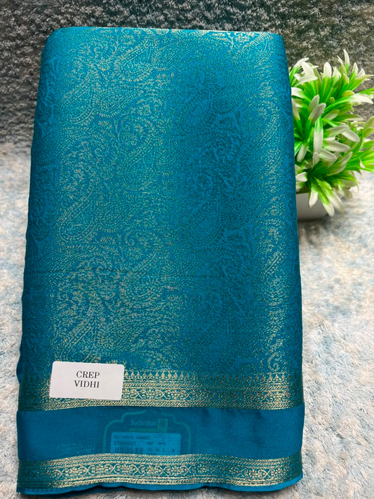 Artificial / Mix Crape Sarees