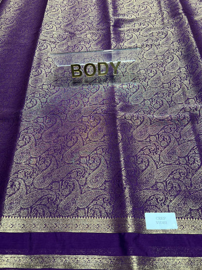 Artificial / Mix Crape Sarees