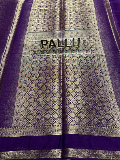 Artificial / Mix Crape Sarees