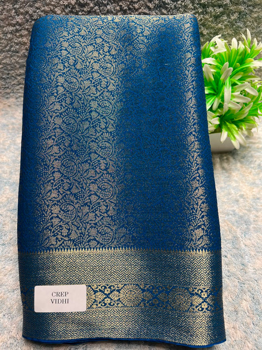 Artificial / Mix Crape Sarees