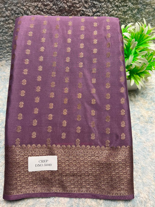 Artificial / Mix Crape Sarees