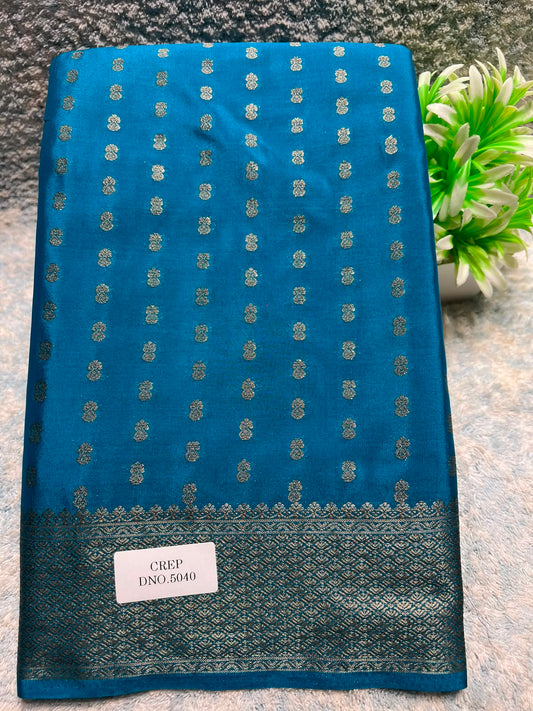 Artificial / Mix Crape Sarees