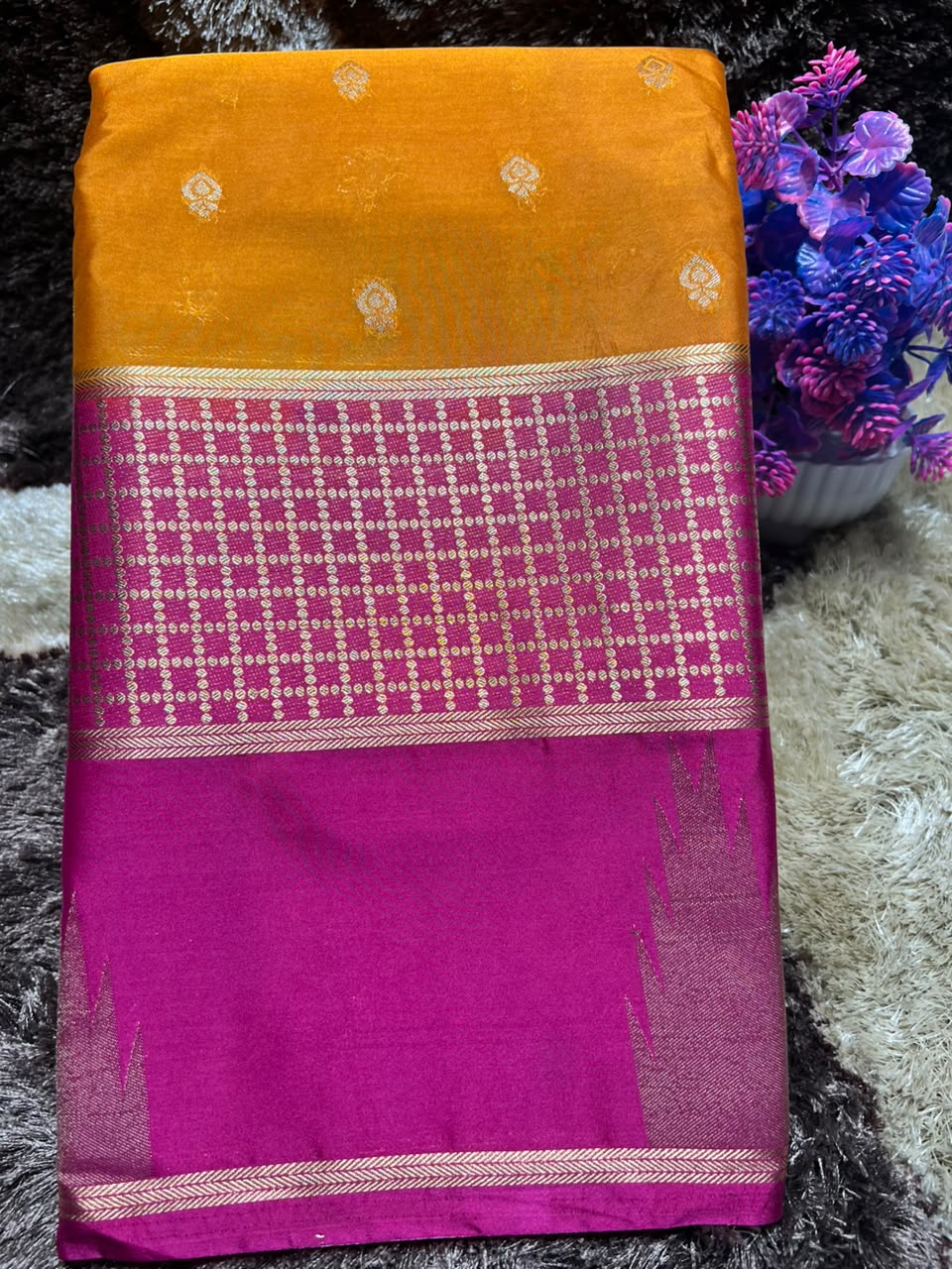 Artificial / Mix Crape Sarees