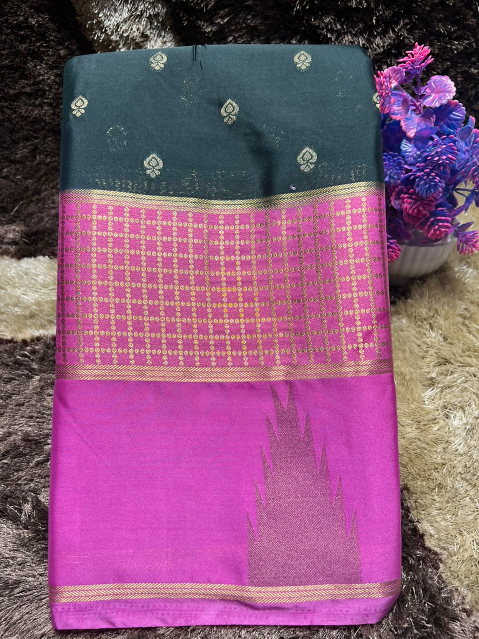 Artificial / Mix Crape Sarees