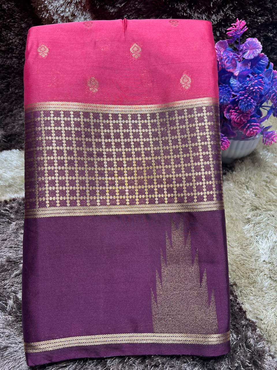 Artificial / Mix Crape Sarees