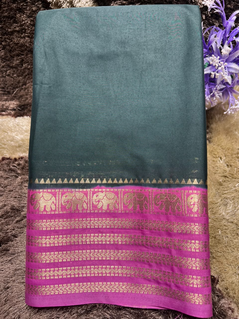 Artificial / Mix Crape Sarees